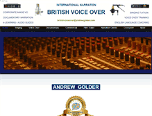 Tablet Screenshot of andrewgolder.com